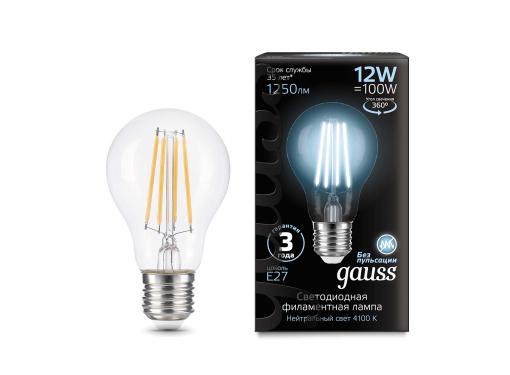 Изображение товара Лампа светодиодная GAUSS Filament 102902212