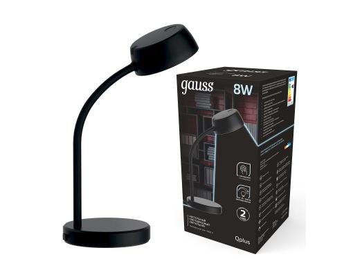 Изображение товара Лампа настольная GAUSS Qplus GTL601 черный