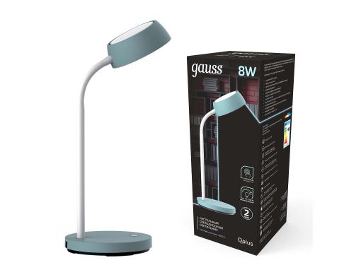 Изображение товара Настольная LED-лампа GAUSS Qplus GTL602 8W 600lm 4000K современный стиль