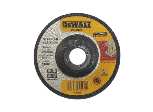 Изображение товара Круг отрезной DEWALT 125х3х22мм DWA4522IA-AE для резки металла