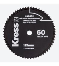 KRESS Ф115х9,5мм HSS (KA8382)