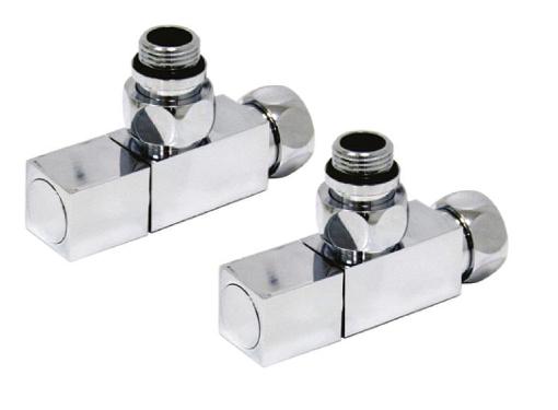 Изображение товара Вентиль ENERGY 3/4"х1/2" угловой с квадратной ручкой