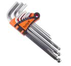 Набор шестигранных ключей угловых с шаром, 9 шт. TULIPS TOOLS IK12-957