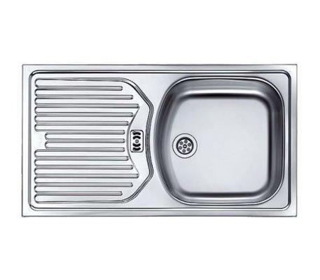 Мойка кухонная врезная Franke Etn 614 101.0060.164 смеситель для кухни franke atlas clear water нержавеющая сталь 120 0179 978