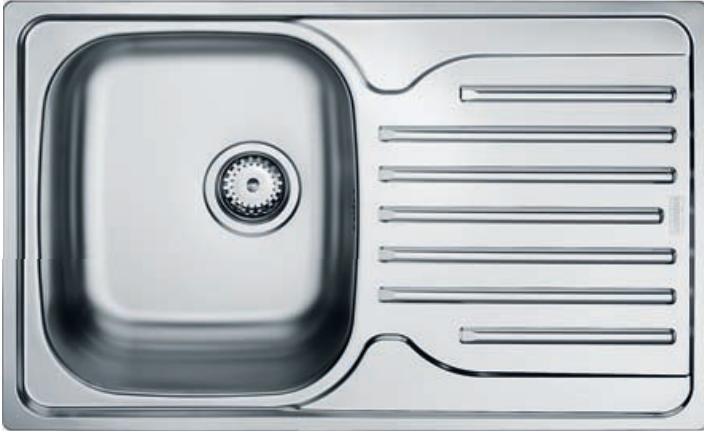 

Мойка кухонная из нержавеющей стали Franke Pxl 611-78, Сталь, Pxl 611-78