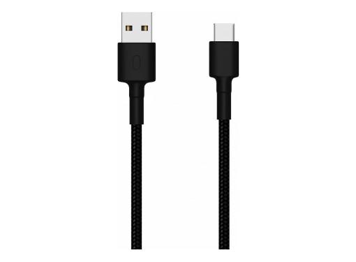  Micro USB XIAOMI Mi Braided USB Type-C Cable 100 Black SJX10ZM