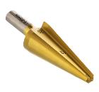 Изображение товара Сверло ступенчатое ПРАКТИКА 6-20 мм TIN профессиональное для металла и пластика