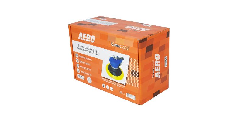 Пневматическая угловая шлифмашина FOXWELD AERO 6,3/150