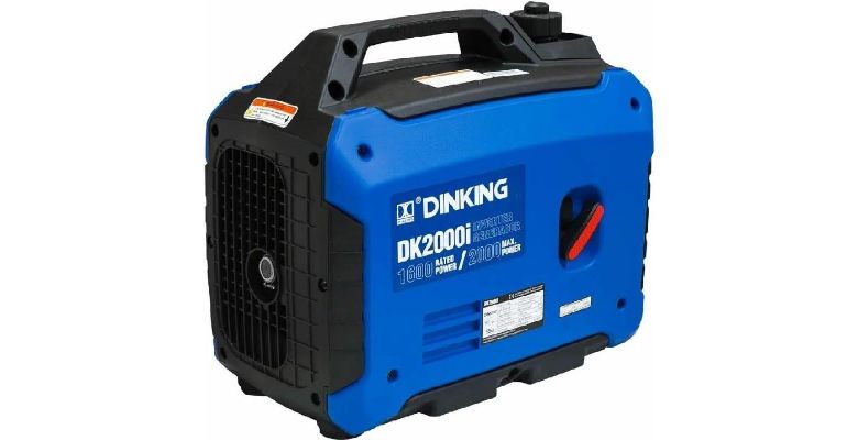 Генератор Dinking DK2000i (2кВт, 230В/50Гц, DK148, бак 4л.)