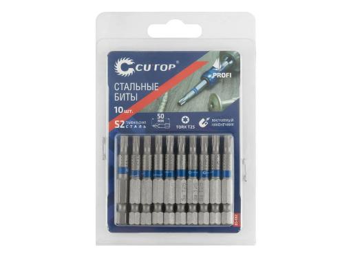 Изображение товара Набор бит CUTOP PROFI TORX T25 50 мм 10 шт. стальные, закалка
