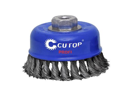 Изображение товара Щётка для УШМ 100 мм М14 Чашка CUTOP Profi круглая проволока