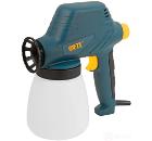 Краскопульт FIT электрический  80 Вт; 0,8 мм; 800 мл; 30 DIN/сек; 270 мл/мин; Б/В; коробка