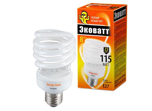   ECOWATT Mini SP 23W 827 E27