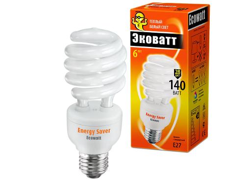   ECOWATT SP 28W 827 E27