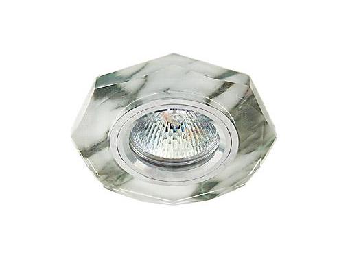 Изображение товара Светильник встраиваемый АКЦЕНТ Crystal 755 алюминий/серый