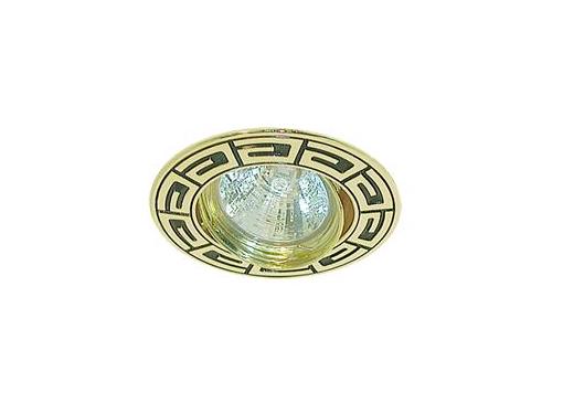 Изображение товара Встраиваемый круглый светильник Versace WL-650 золото/черный античный стиль