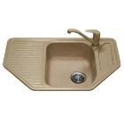 Мойка кухонная угловая POLYGRAN F-10