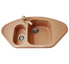 Мойка кухонная из искусственного камня POLYGRAN F-14