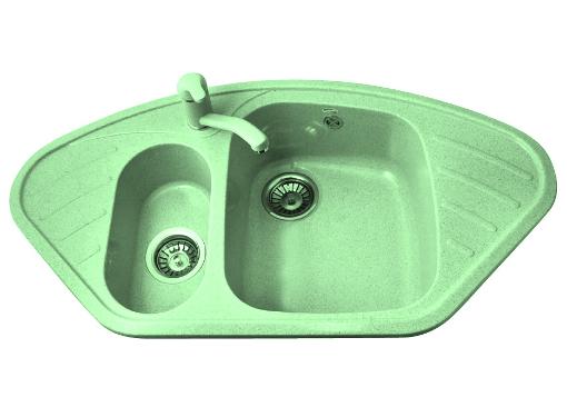 Изображение товара Мойка кухонная угловая POLYGRAN F-14