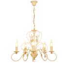Люстра СЕВЕРНЫЙ СВЕТ 'Версаль свеча 5-рожков,бежевый