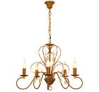 Люстра СЕВЕРНЫЙ СВЕТ 'Версаль свеча 5-рожков,медь