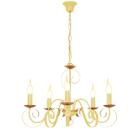 Люстра СЕВЕРНЫЙ СВЕТ 'Симфония 5 рожков,бежевый