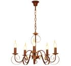 Люстра СЕВЕРНЫЙ СВЕТ 'Симфония 5 рожков,медь
