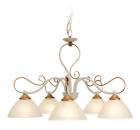 Люстра СЕВЕРНЫЙ СВЕТ 'Флирт 5 рожков,цветной