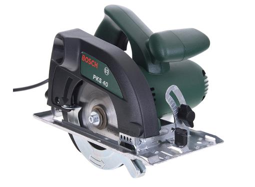 Изображение товара Циркулярная ручная пила Bosch PKS 40 600 Вт, 130 мм, для бытовых работ