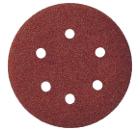 Круг шлиф. самосцепляющийся ЛАЙНЕР-БЕЛТ Д150 мм. 6 отв. Р 60 (Velcro)