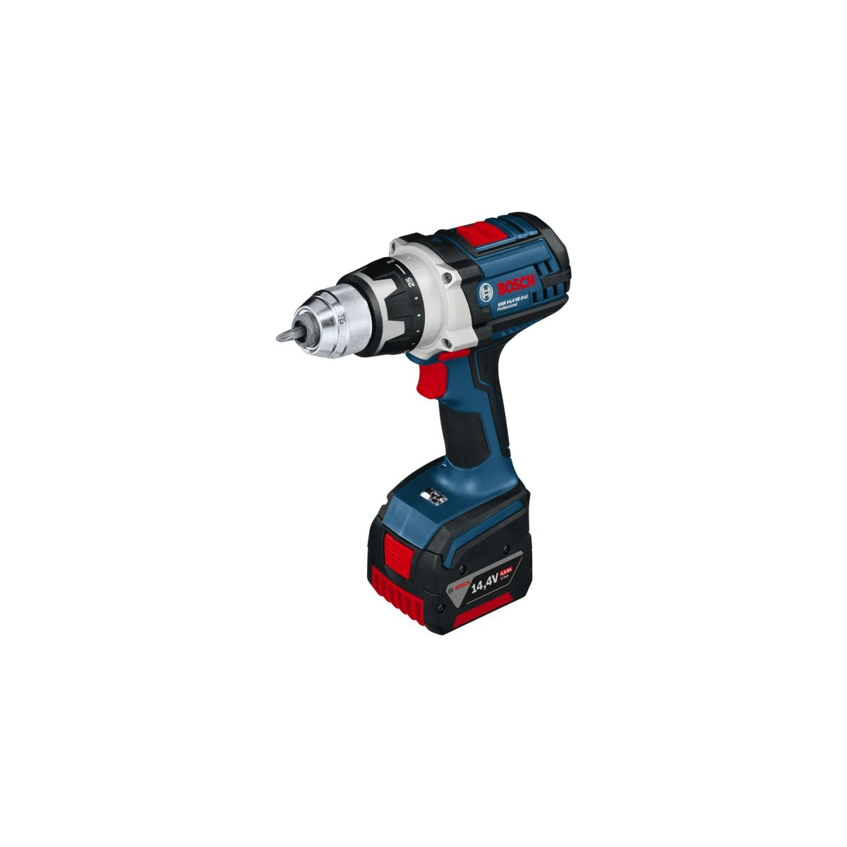 Дрель аккумуляторная Bosch GSR 14,4 VE-2-LI Professional 4.0Ач - цена,  отзывы, фото - купить в Москве, СПб и РФ