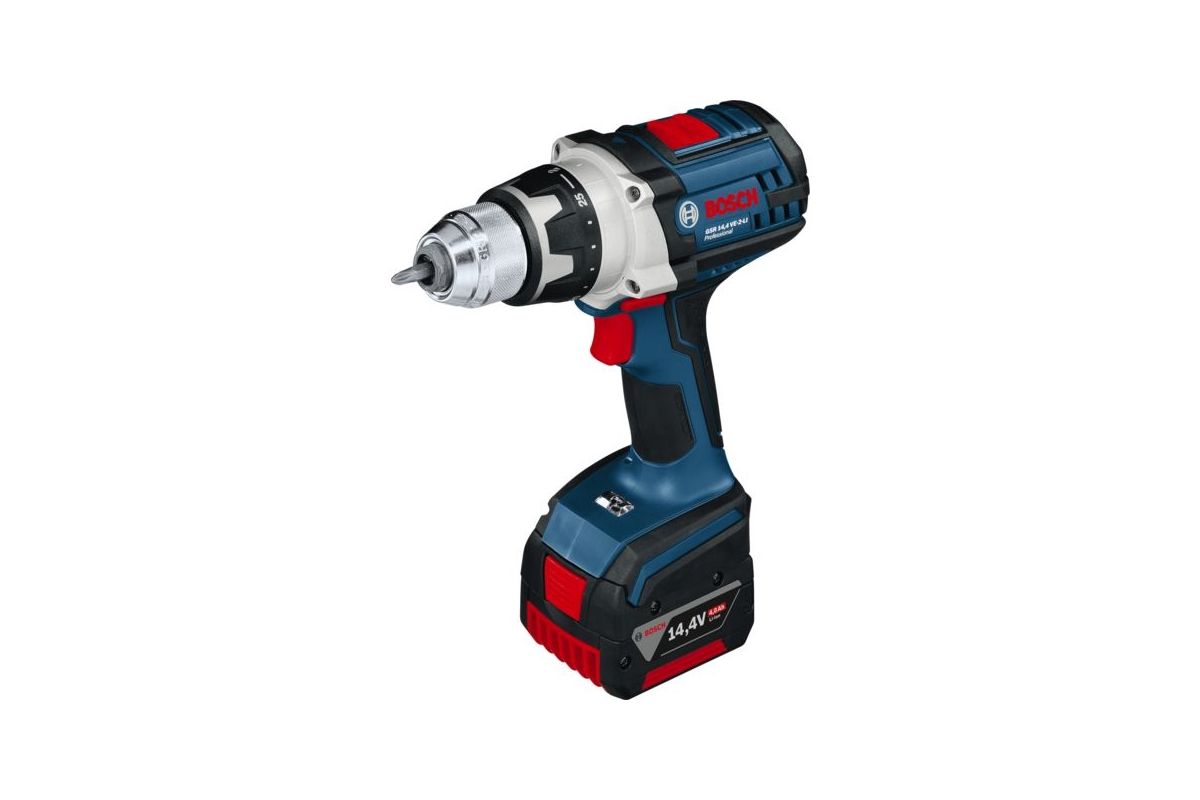 Дрель аккумуляторная Bosch GSR 14,4 VE-2-LI Professional 4.0Ач - цена,  отзывы, фото - купить в Москве, СПб и РФ