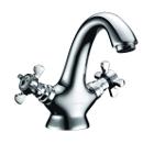 Изображение товара Смеситель для раковины EDELFORM Verde VR2800 ретро стиль хром 160 мм