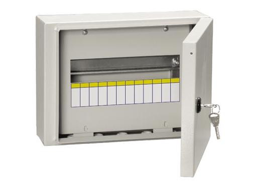 Изображение товара Навесной металлический щит распределительный ИЭК ЩРН-12з-0 74 IP54