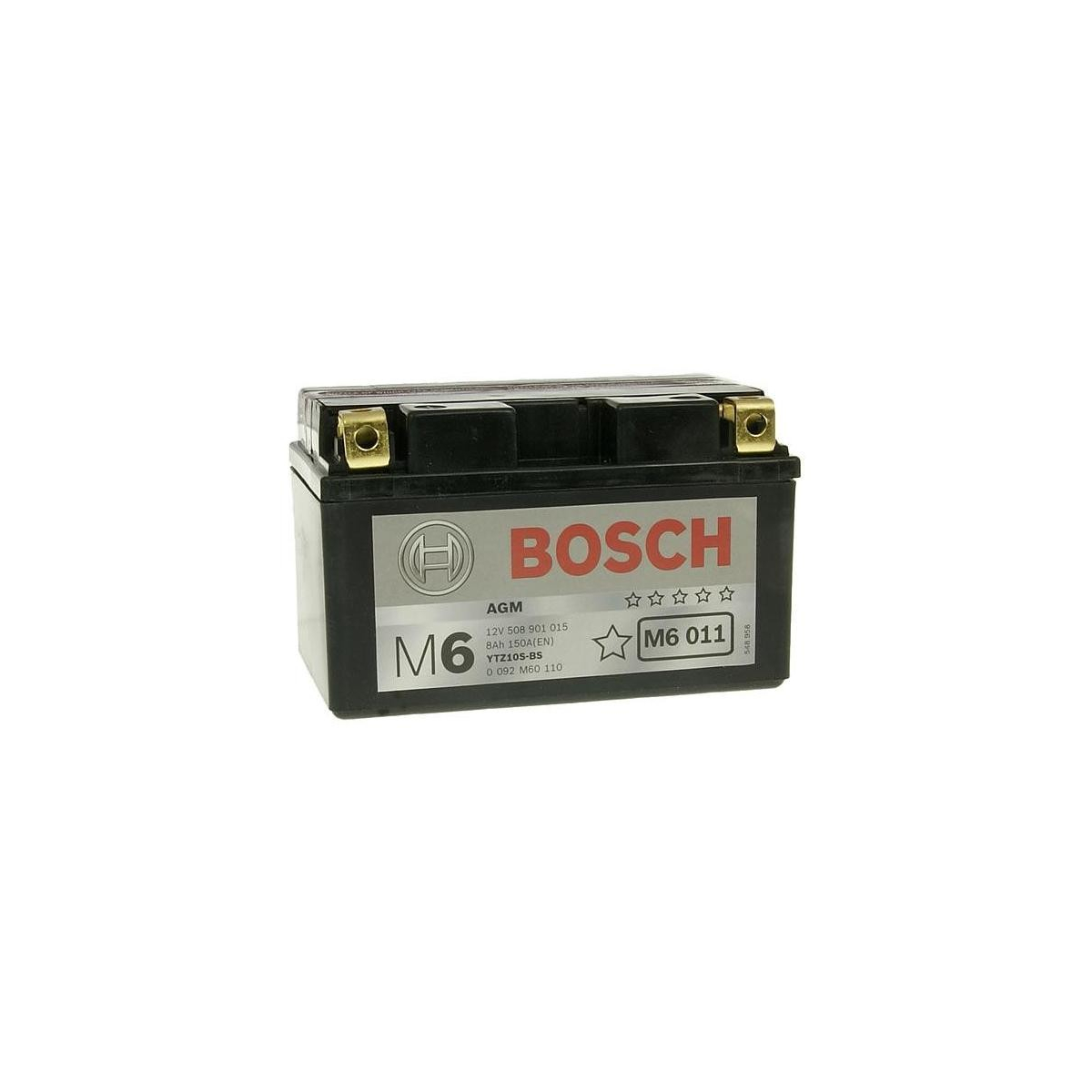 Аккумулятор Bosch MOBA AGM 0092М60110 - цена, фото - купить в Москве, СПб и  РФ