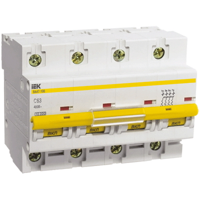 

Автомат Iek 4п c/ 5А ВА 47-29