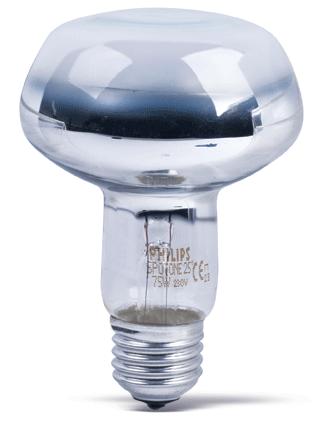 

Лампа накаливания Philips Spot nr80 75w e27 25°, Spot nr80 75w e27 25°