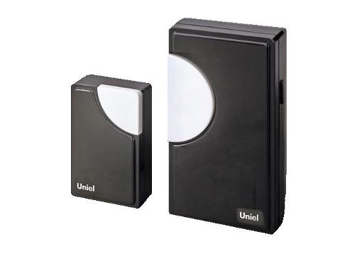 Изображение товара Беспроводной дверной звонок UNIEL UDB-002W-R1T1 32 мелодии 100 м черный