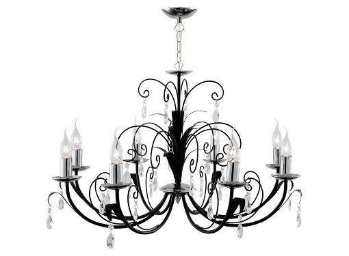  ARTE LAMP ROMANA A1742LM-8BK