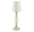 Изображение товара Настольная лампа ARTE LAMP ORLEAN A9310LT-1WG классика бело-золотой текстиль металл