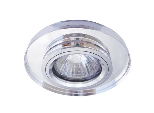 Изображение товара Встраиваемый светильник ARTE LAMP COOL ICE GU10 50W хром хай-тек IP23