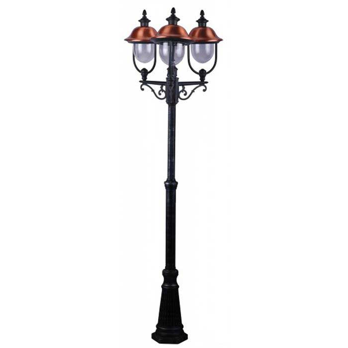 

Светильник уличный Arte lamp Barcelona a1486pa-3bk, Barcelona a1486pa-3bk