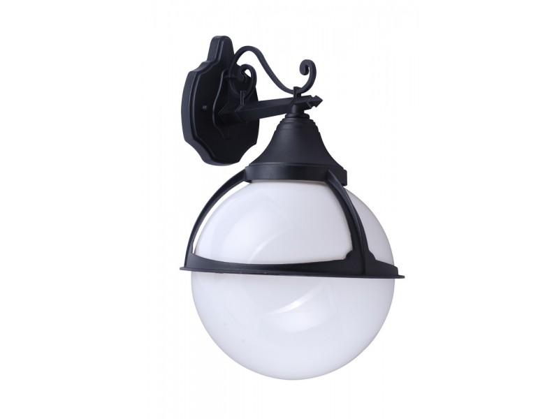 фото Светильник уличный настенный arte lamp monaco a1492al-1bk