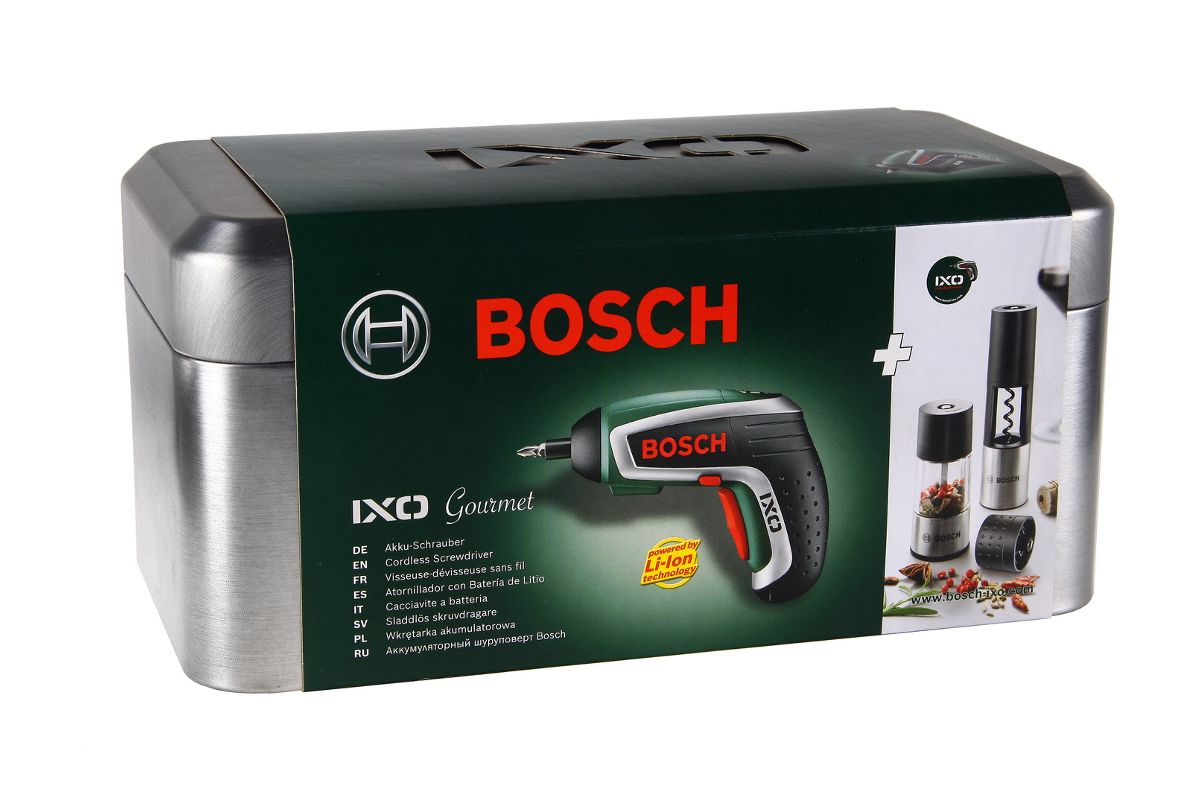 Отвертка аккумуляторная Bosch IV Gourmet (0603981000) - цена, отзывы, видео, фото - купить в Москве, СПб и РФ