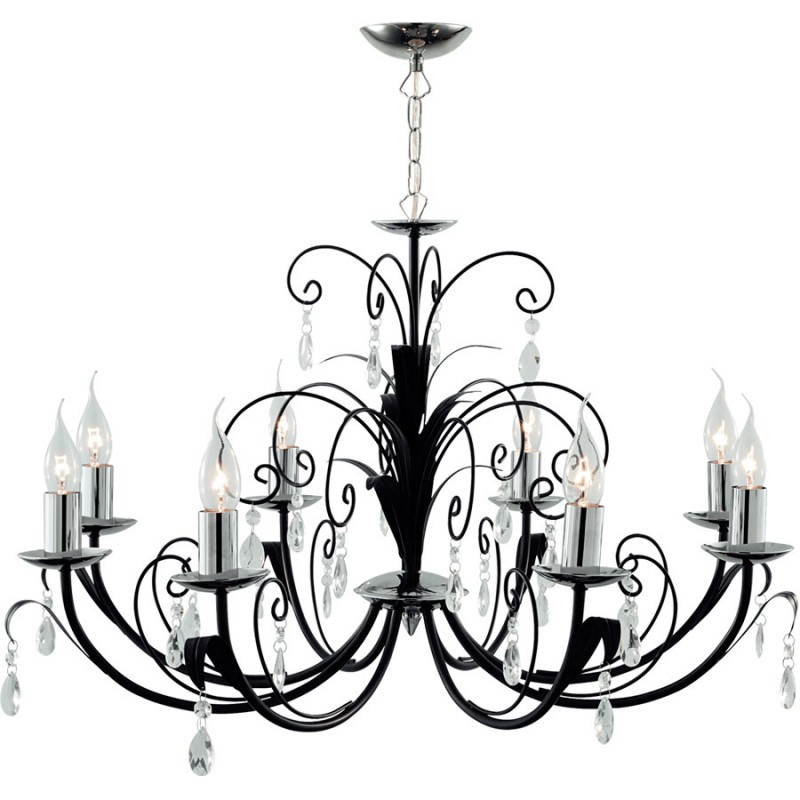 Люстра Arte lamp Romana a1742lm-8bk